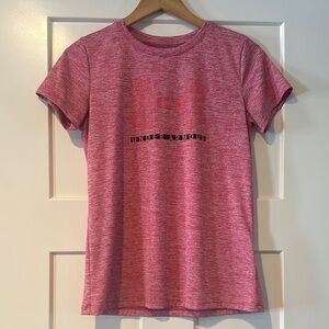 Under Armour Women's Red Heathered Top